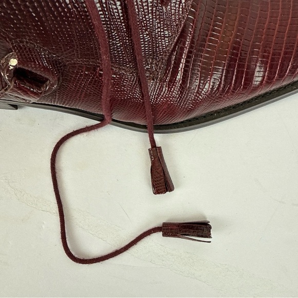 Giorgio Brutini Textured Burgundy Oxfords main image 8